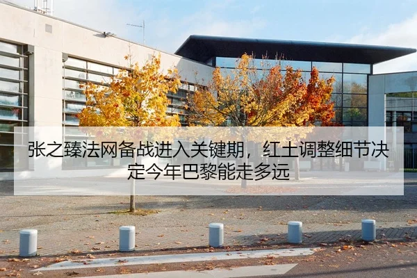 张之臻法网备战进入关键期，红土调整细节决定今年巴黎能走多远